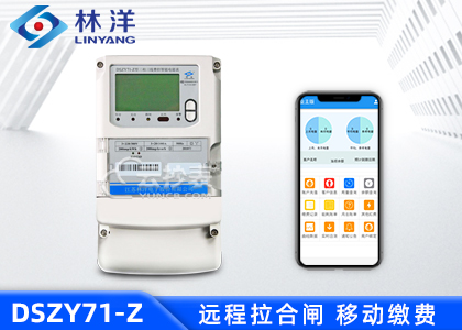江苏林洋DSZY71-Z三相载波预付费电能表